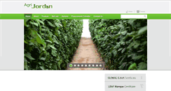 Desktop Screenshot of agrijordan.com