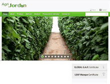 Tablet Screenshot of agrijordan.com